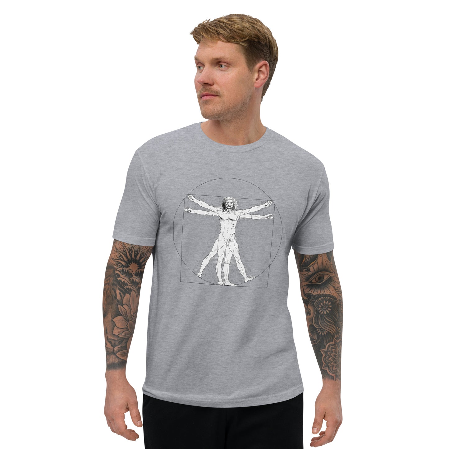 Vitruvian Man Short Sleeve T-shirt