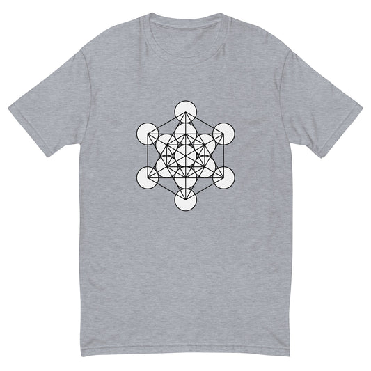 Metatron's Cube Two Tone Short Sleeve T-shirt