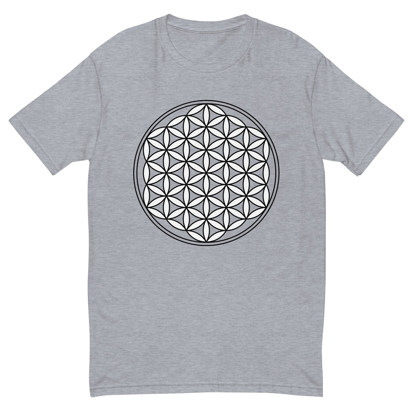 Flower of Life Two Tone Short Sleeve T-shirt