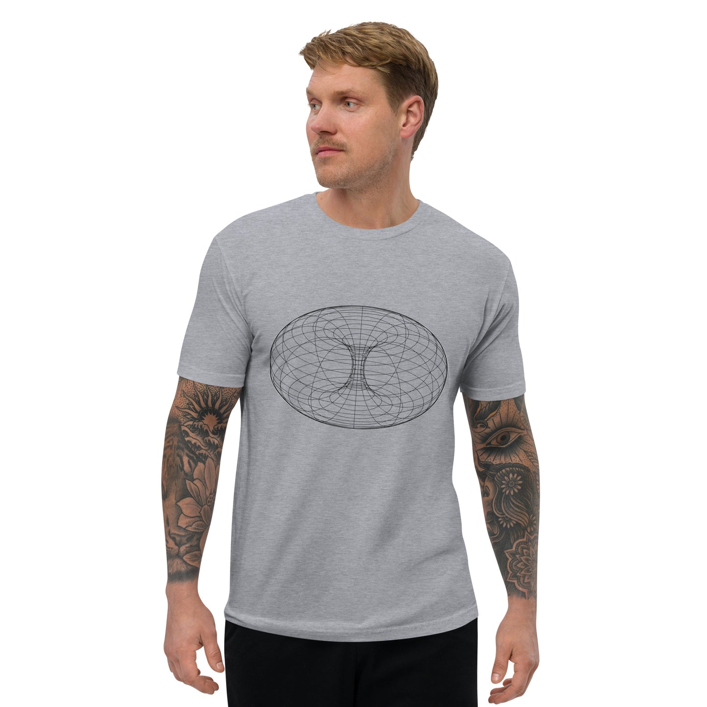 Torus Outline Short Sleeve T-shirt