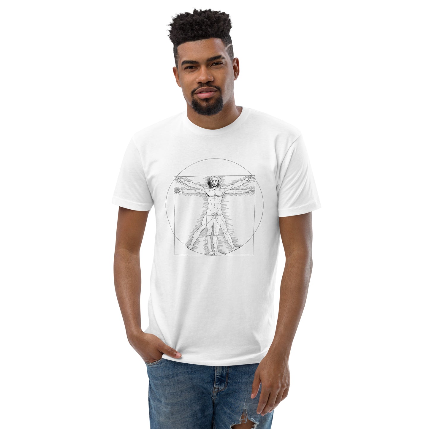 Vitruvian Man Short Sleeve T-shirt