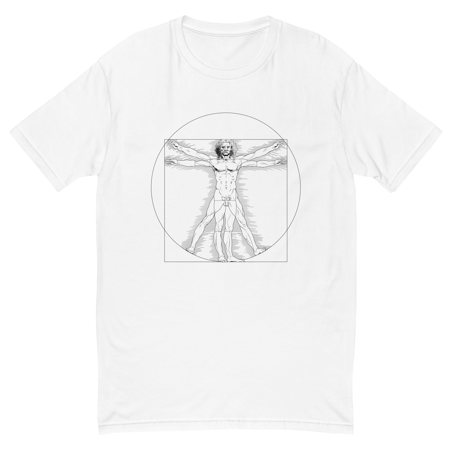 Vitruvian Man Short Sleeve T-shirt