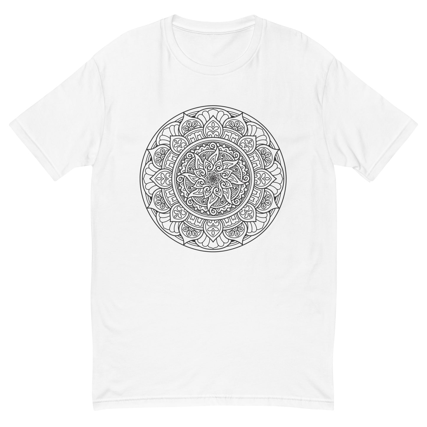 Mandala Flower Short Sleeve T-shirt